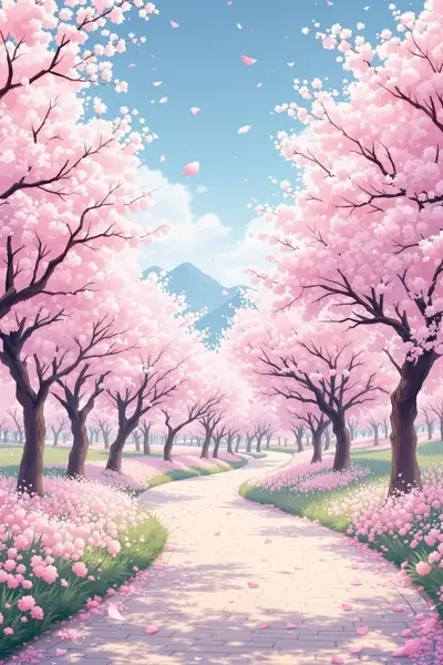 周末樱花游